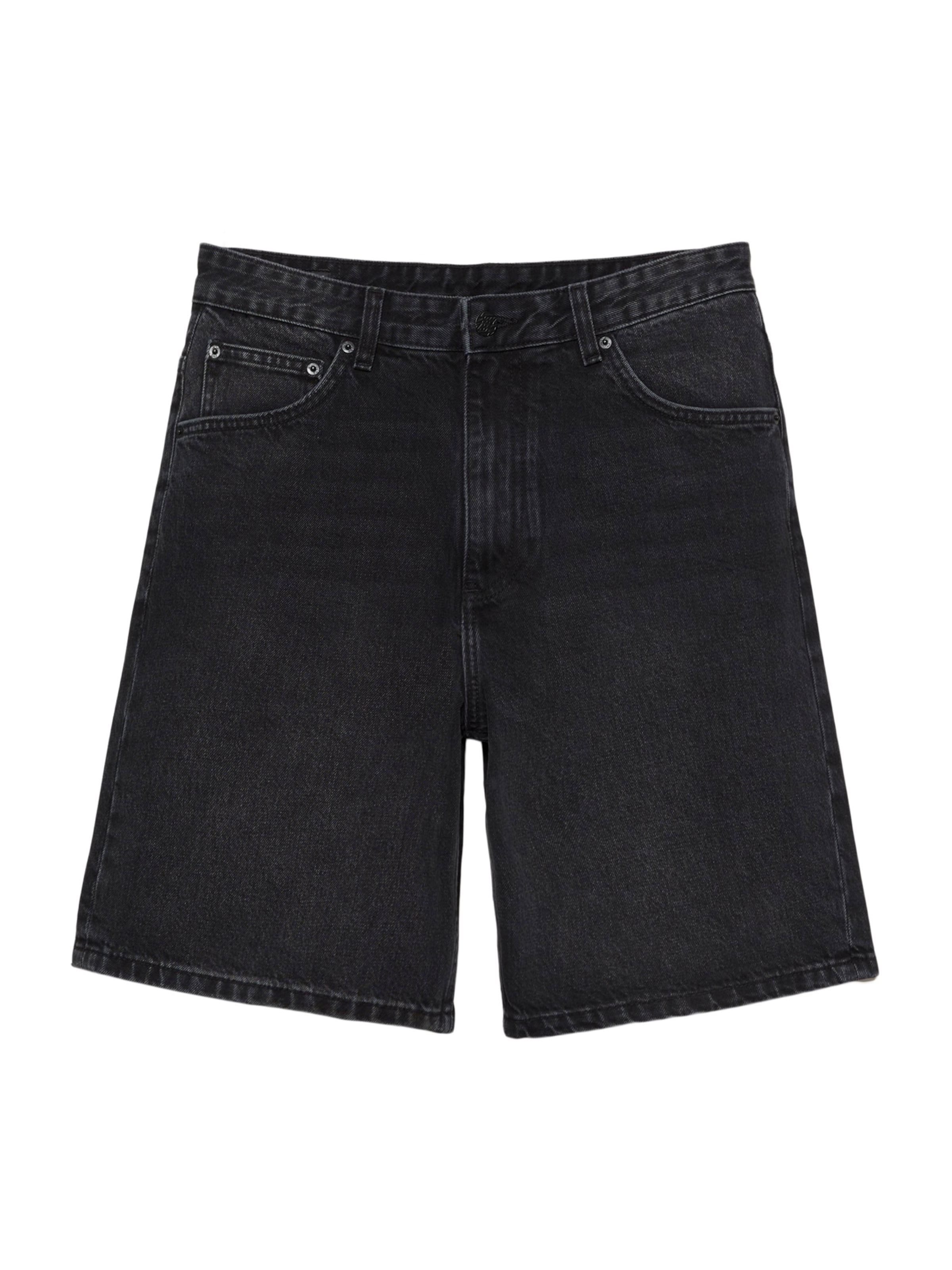 Pull&Bear Džíny – černá: přední strana