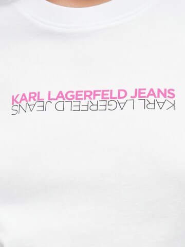 KARL LAGERFELD JEANS Тениска в бяло