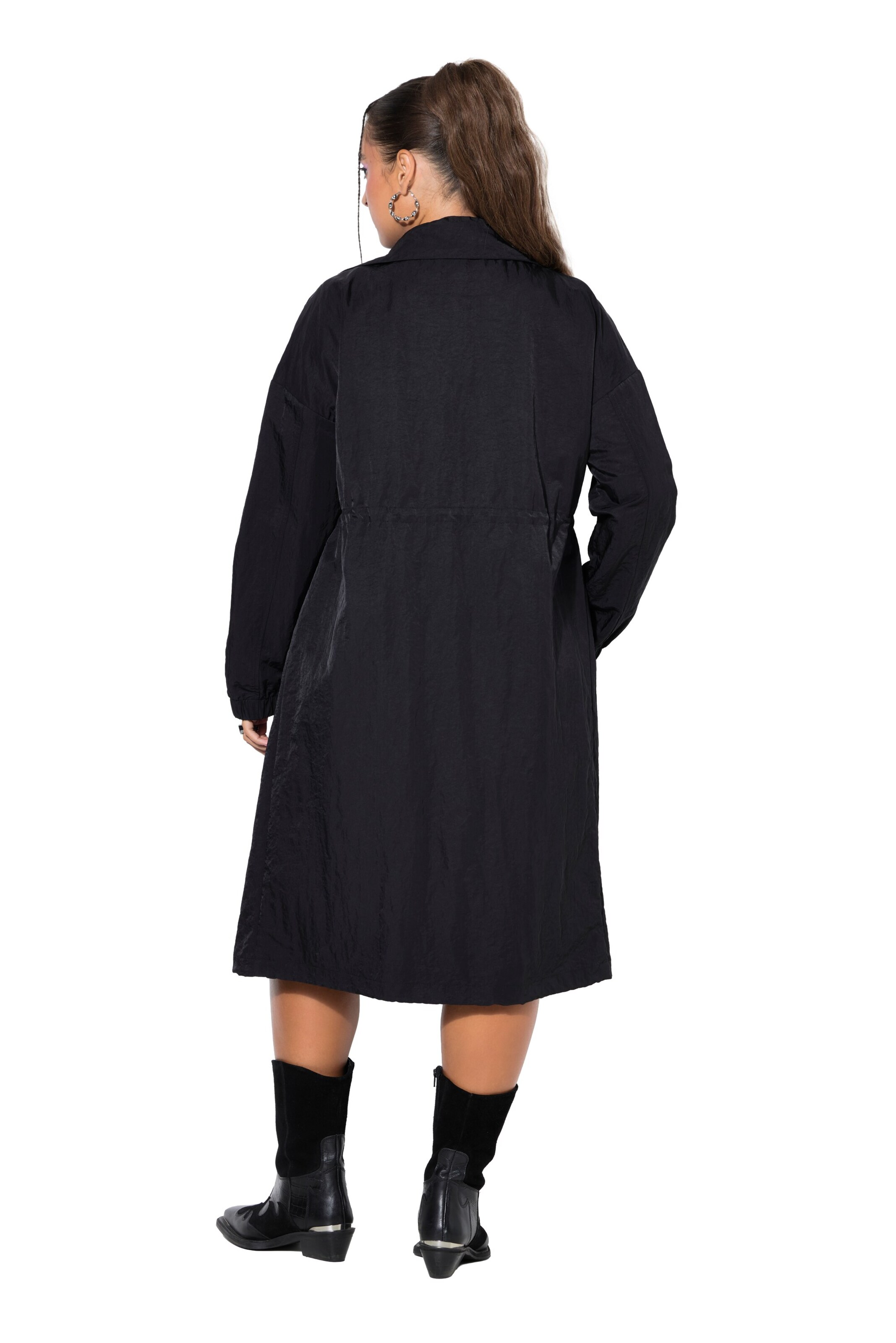 Studio Untold Between-seasons coat in Black