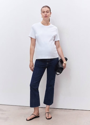 MANGO Boot cut Jeans 'Bootmum' in Blue