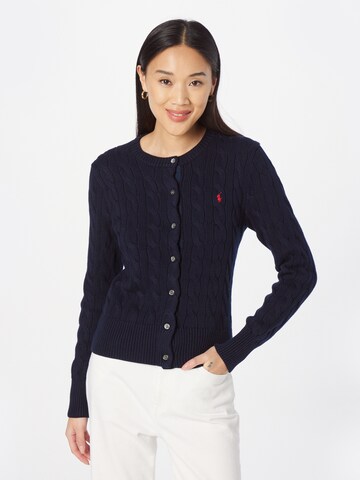 Polo Ralph Lauren Knit Cardigan in Blue: front