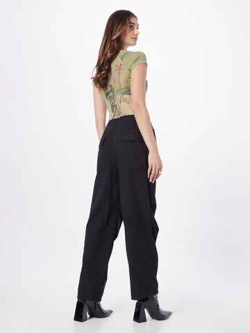 TOPSHOP Loosefit Broek in Zwart