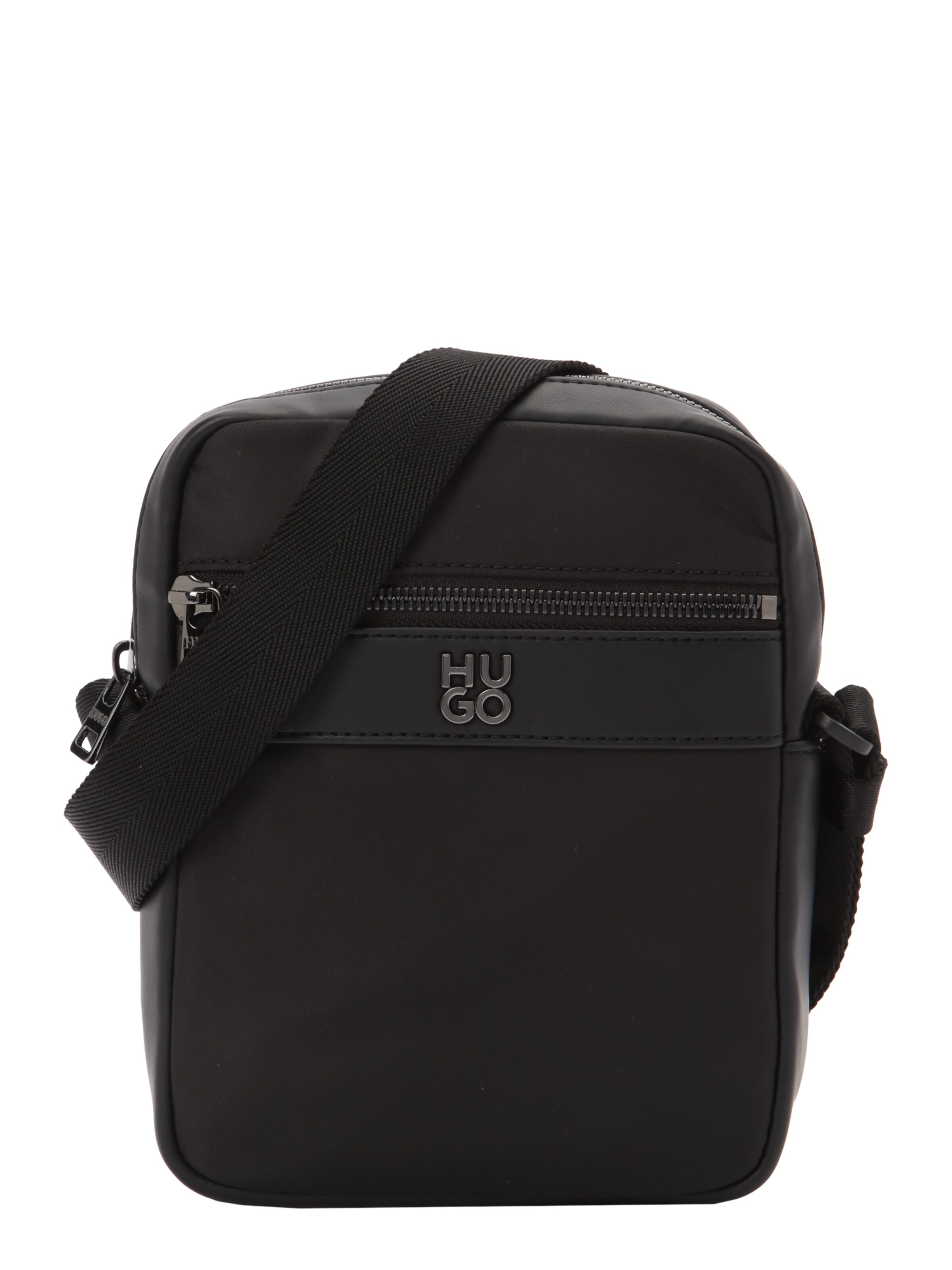 HUGO Crossbody Bag 'QUANTIC' in Black: front