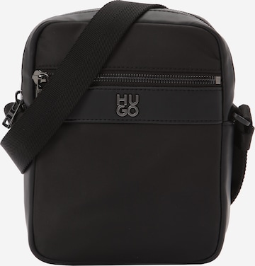 HUGO Olkalaukku 'QUANTIC' värissä musta: etupuoli