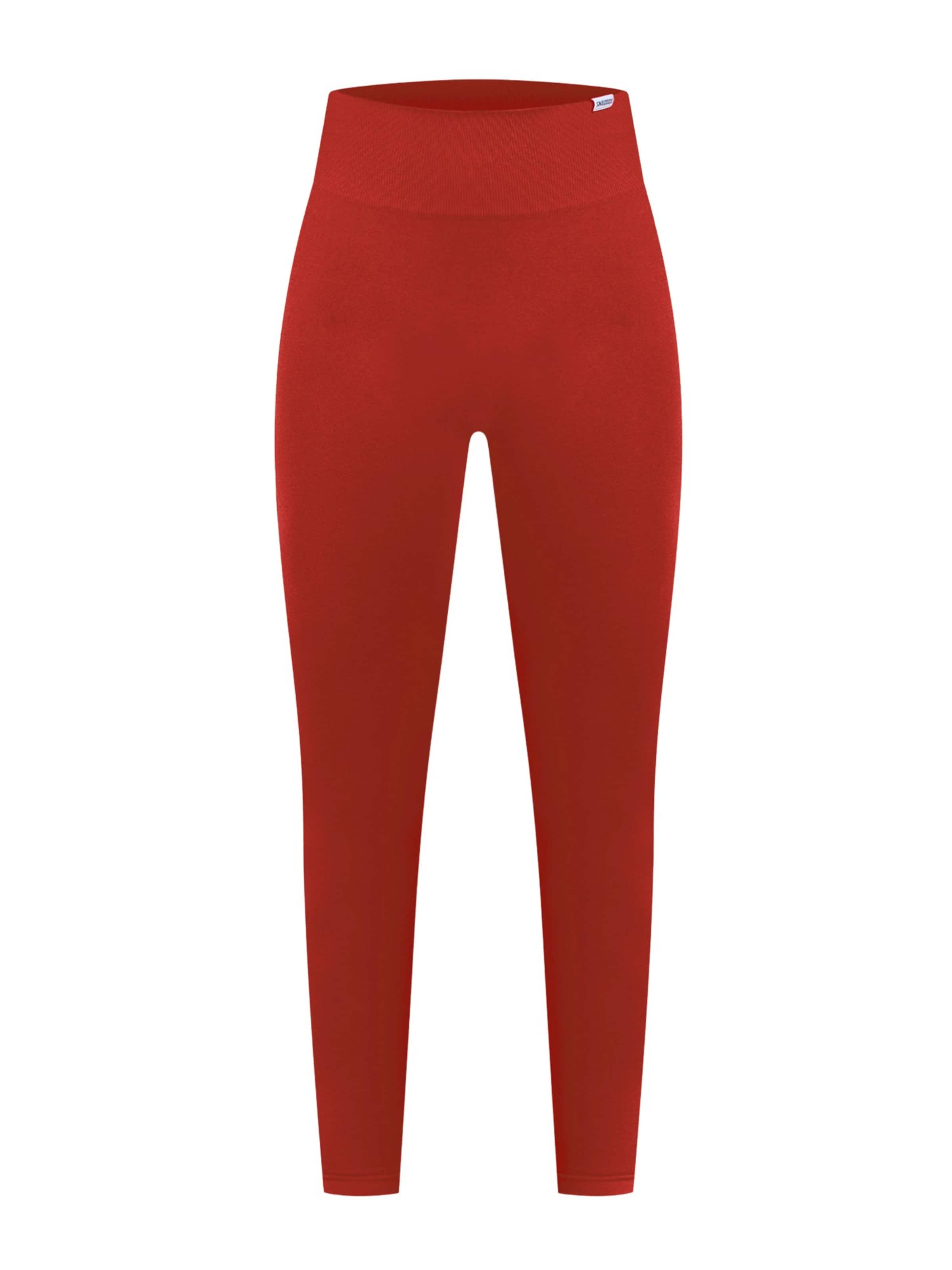 Smilodox Amaze Pro Scrunch High Waist Seamless in Rot: Vorderseite