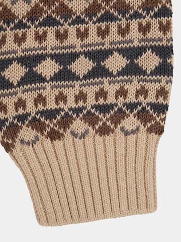 GUESS Sweater 'Fairisle' in Beige