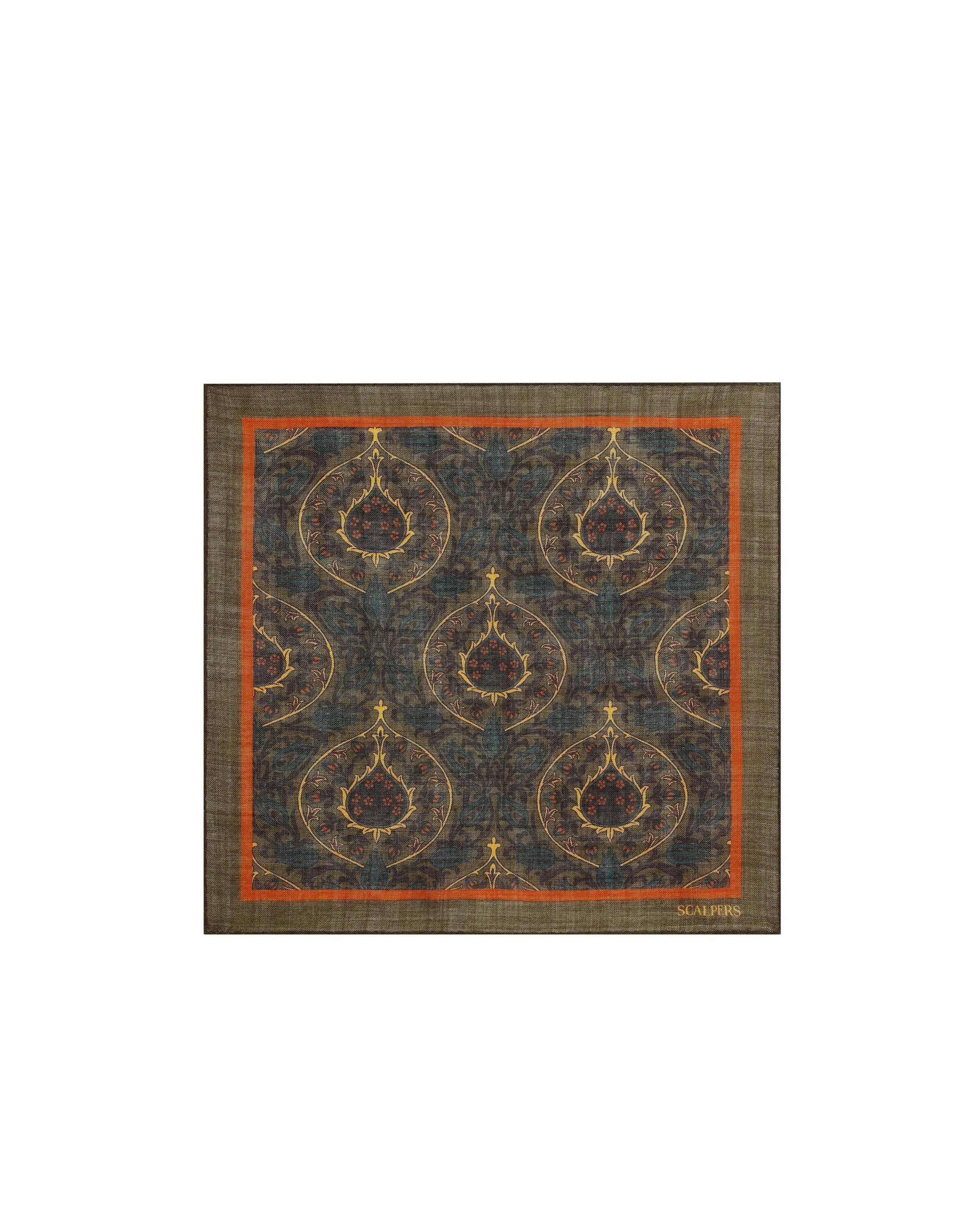 Scalpers Šátek – zelená: přední strana