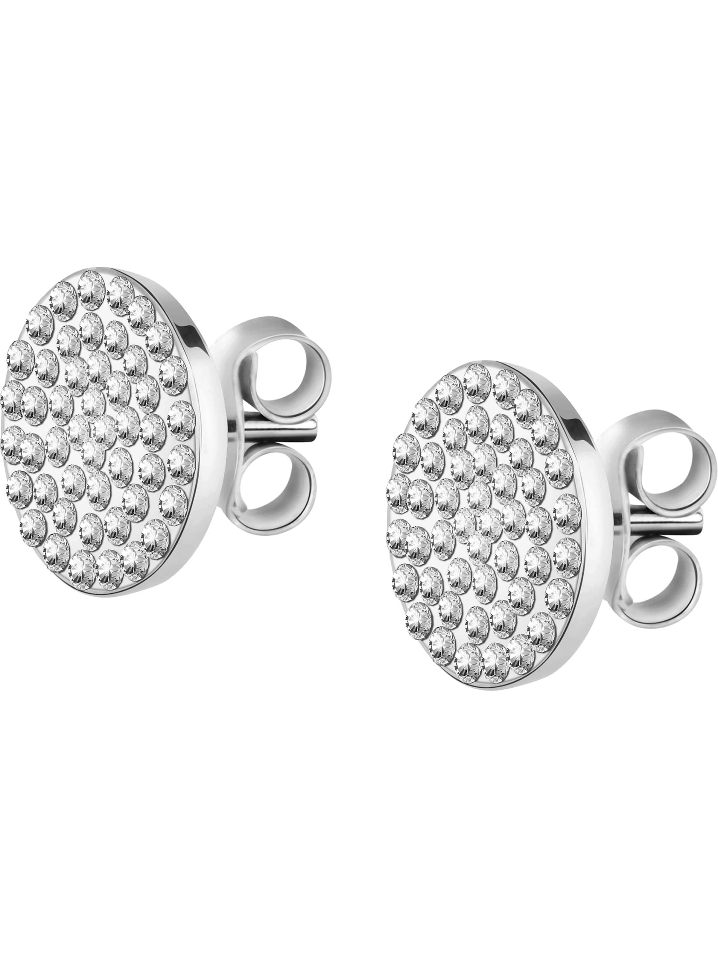 CHRIST Ohrringe in Silber: Vorderseite