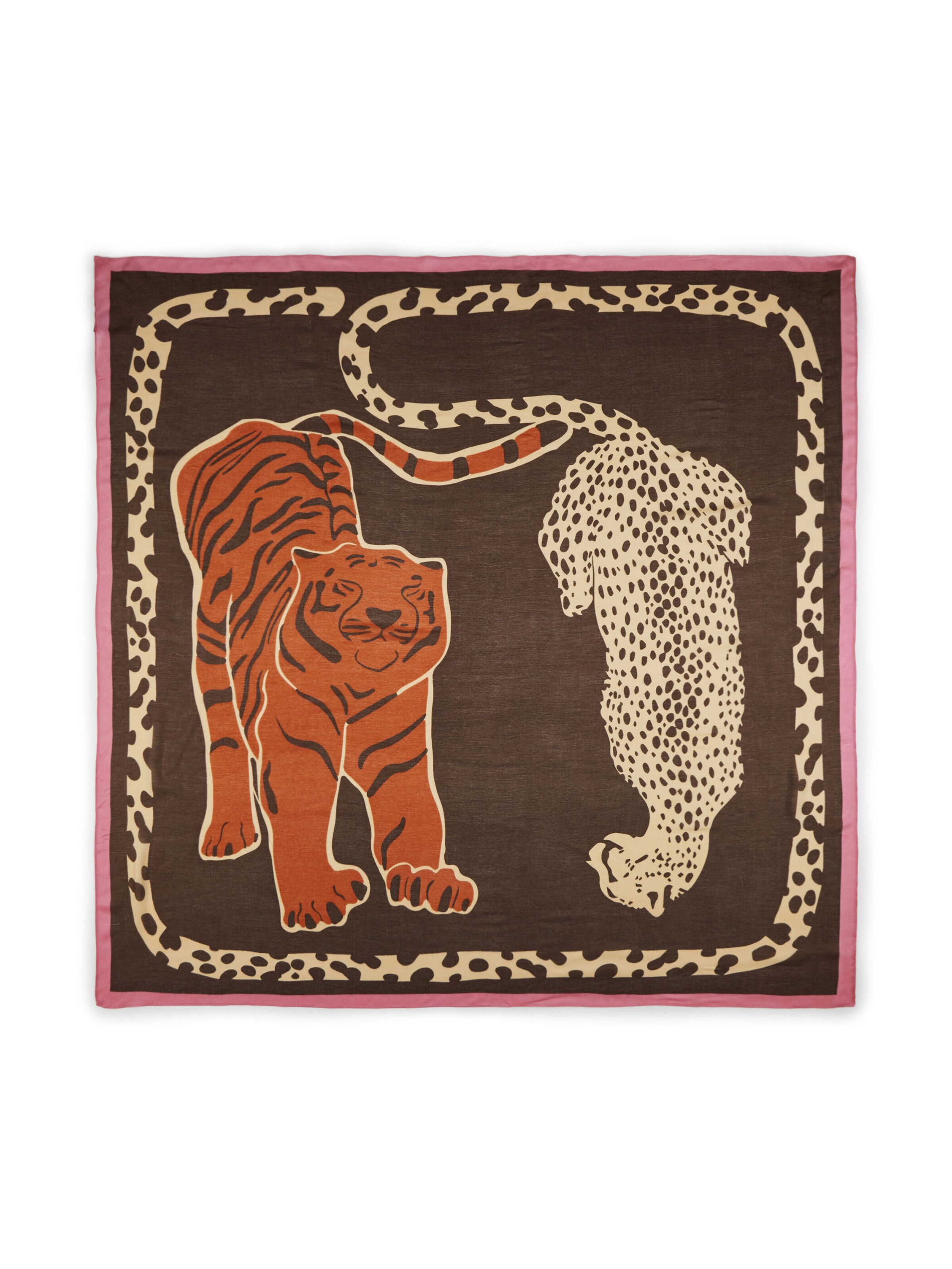 Foulard CODELLO en marron