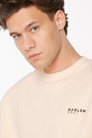 Harlem Soul Sweatshirt 'AD-AM' in Beige