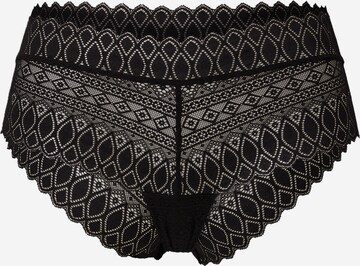 ETAM Boyshorts 'GRAVURE' in Black: front