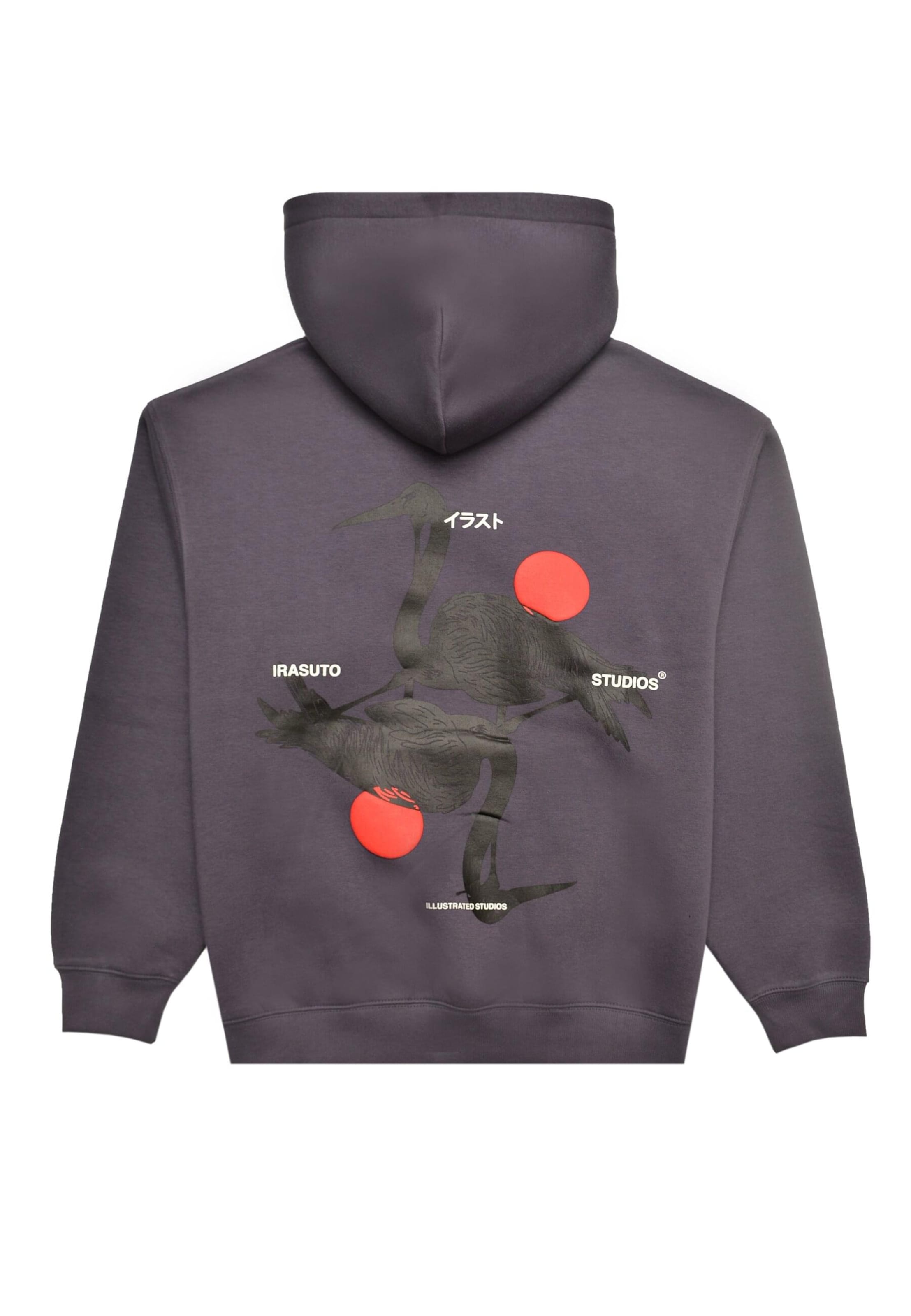 Felpa 'Crane' di Irasuto Studios in grigio