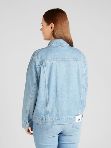 Calvin Klein Jeans Curve Демисезонная куртка в Синий