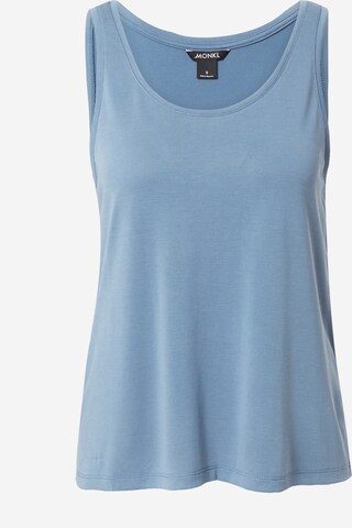 Monki Top in Blauw: voorkant