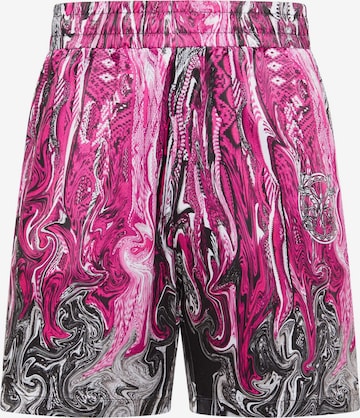 Carlo Colucci Regular Broek in Roze: voorkant