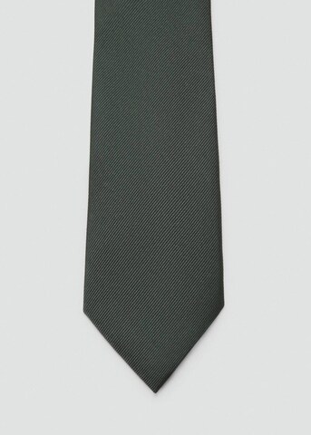 MANGO MAN Tie 'Basic8' in Green