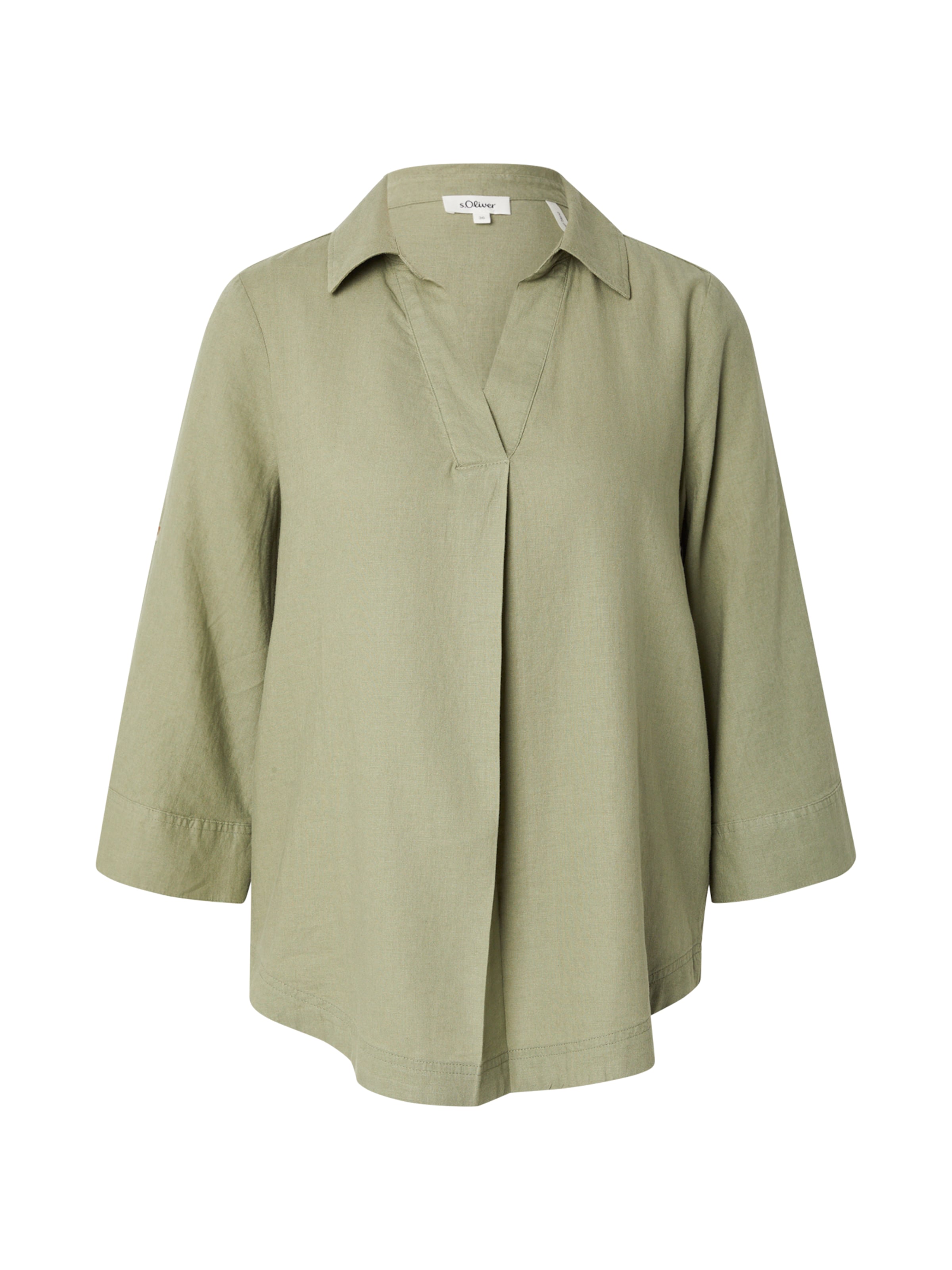 s.Oliver Blouse in Green: front