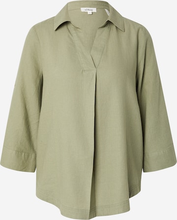 s.Oliver - Blusa en verde: frente