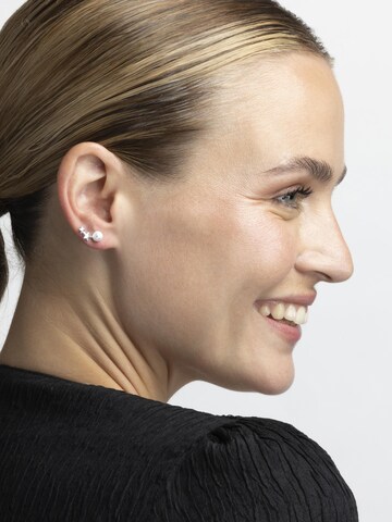 Luxenter Øreringe 'Tinvia' i hvid