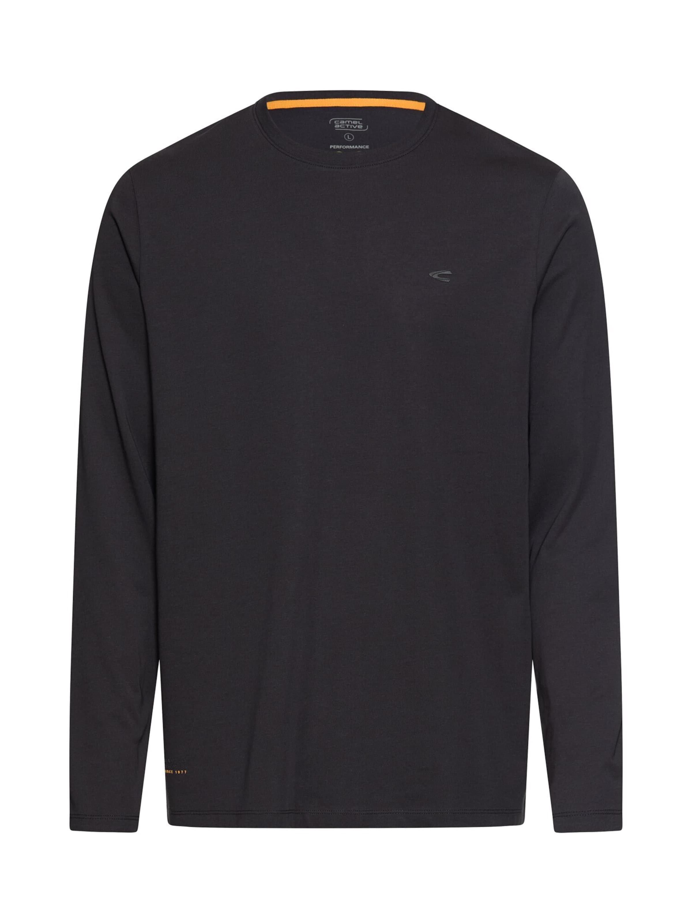 CAMEL ACTIVE - Camiseta 'Stay Fresh' en negro: frente