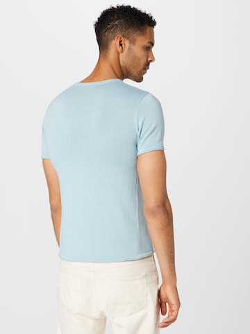 Key Largo T-Shirt 'LUKAKU' in Blau