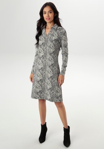 Aniston SELECTED Kleid in Schwarz: Vorderseite