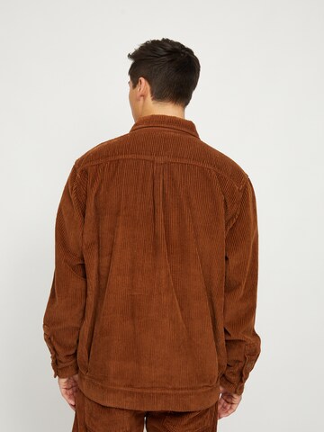 mazine Between-Season Jacket ' Mankota Shacket ' in Brown