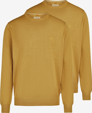 redmond Sweater 'Basic' in Yellow: front