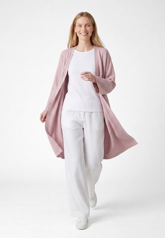 usha WHITE LABEL Gebreide mantel in Roze