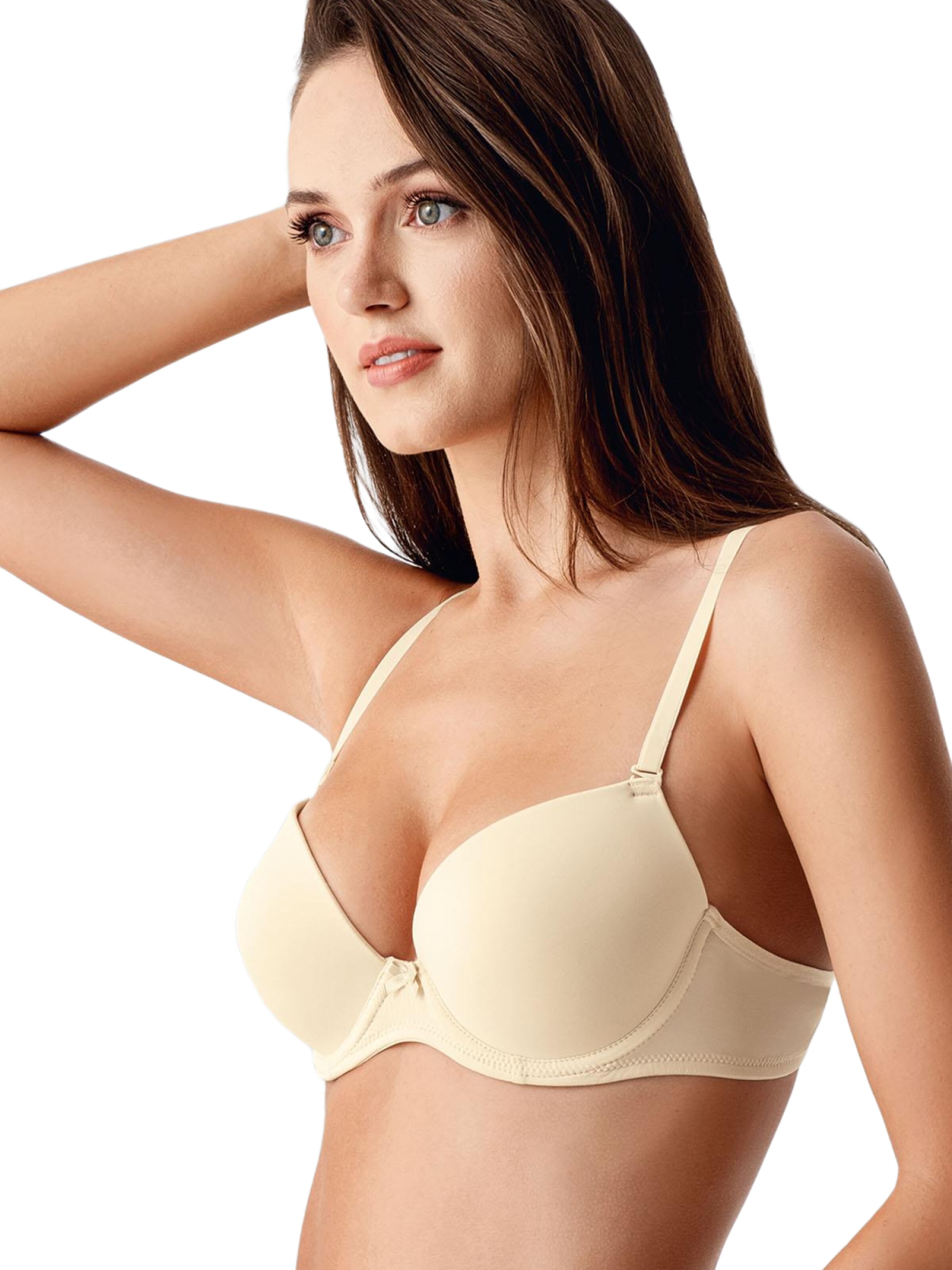 C&City Push-up Bra in Beige