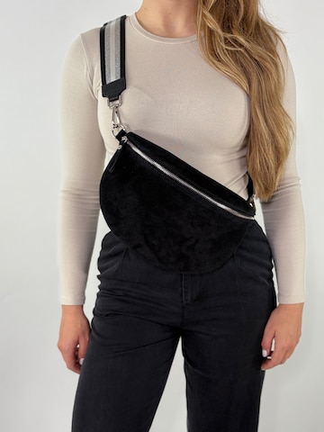 Marsupio 'ELVA large' di lePelou in nero