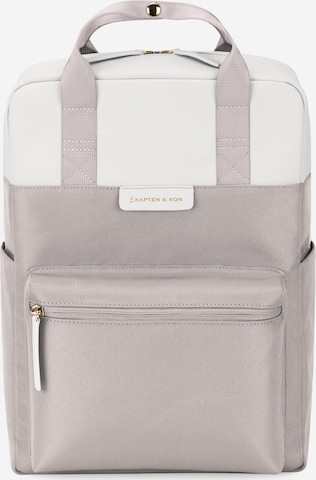 Kapten & Son Backpack 'Bergen' in Grey: front