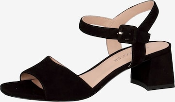 PETER KAISER Sandale in Schwarz: Vorderseite