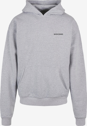 9N1M SENSE Sweatshirt 'Winter Sports' in Grey: front