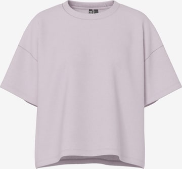 purpurinė PIECES Curve Megztinis be užsegimo 'PCCHILLI': priekis