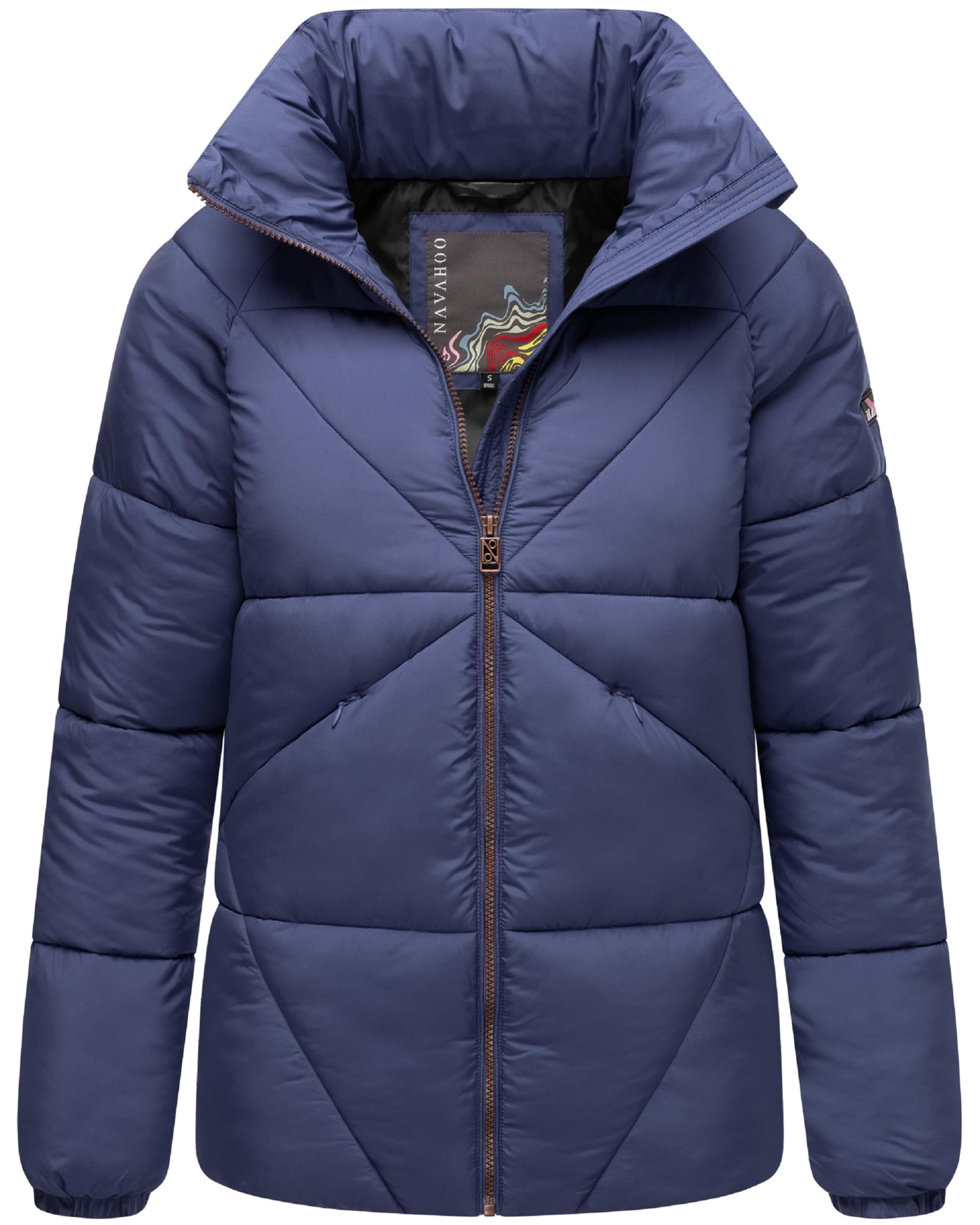 lillā NAVAHOO Ziemas jaka 'Schokolina': no priekšpuses