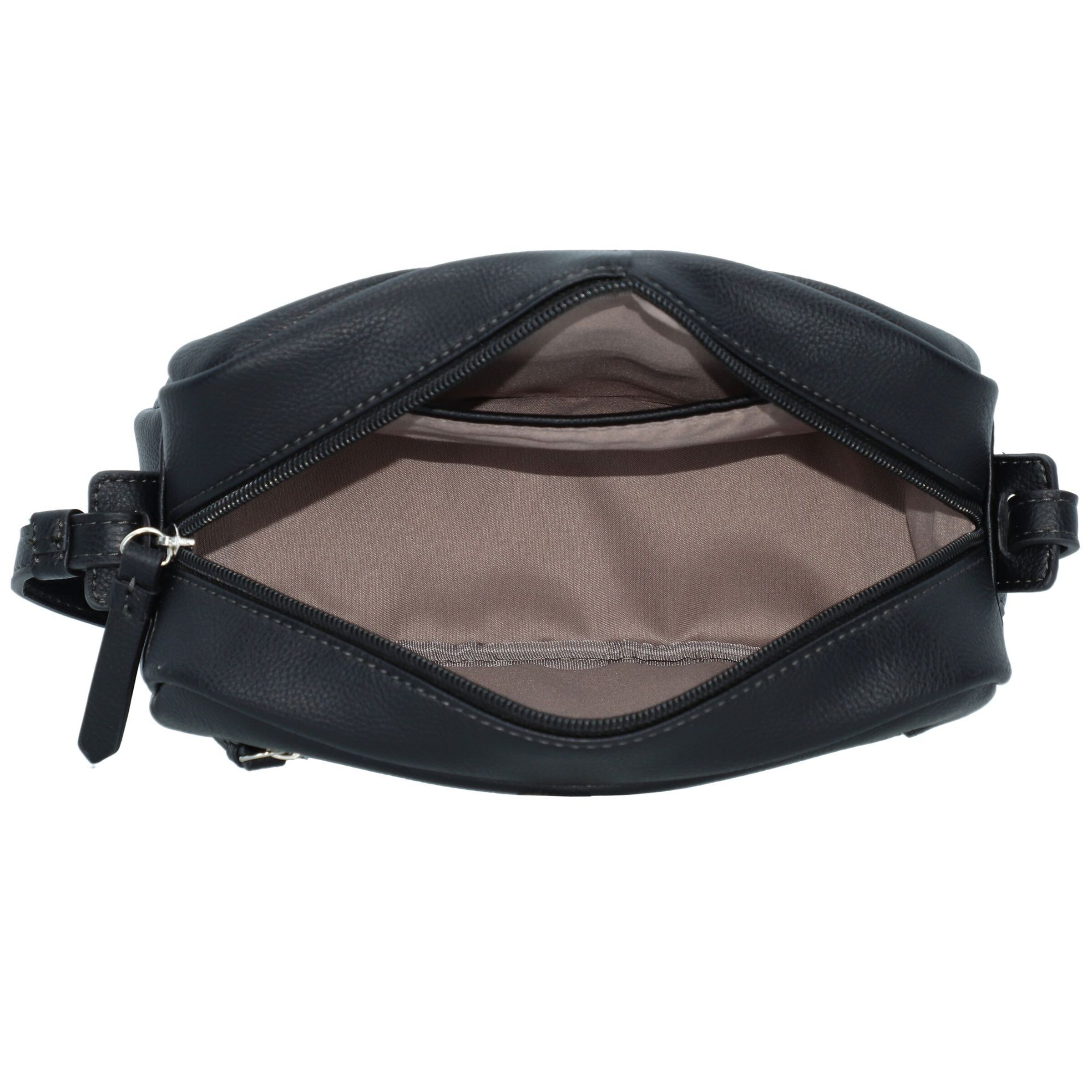 TOM TAILOR Umhängetasche 'Rosabel ' in Schwarz