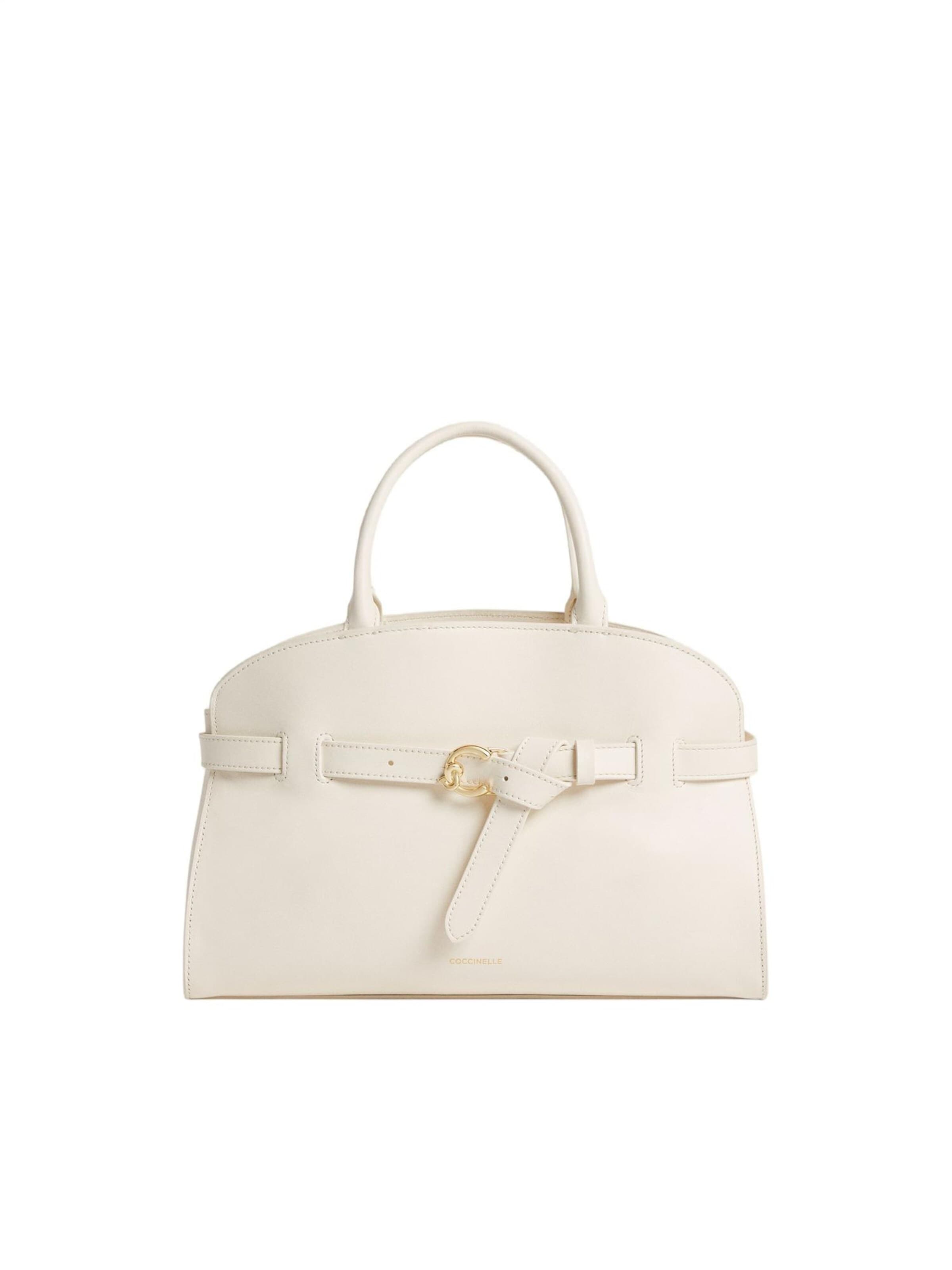 Coccinelle Handtas 'COCCINELLE Sabine S26' in Wit: voorkant