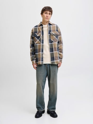 JACK & JONES Trui 'JJESoho Ollie' in Beige