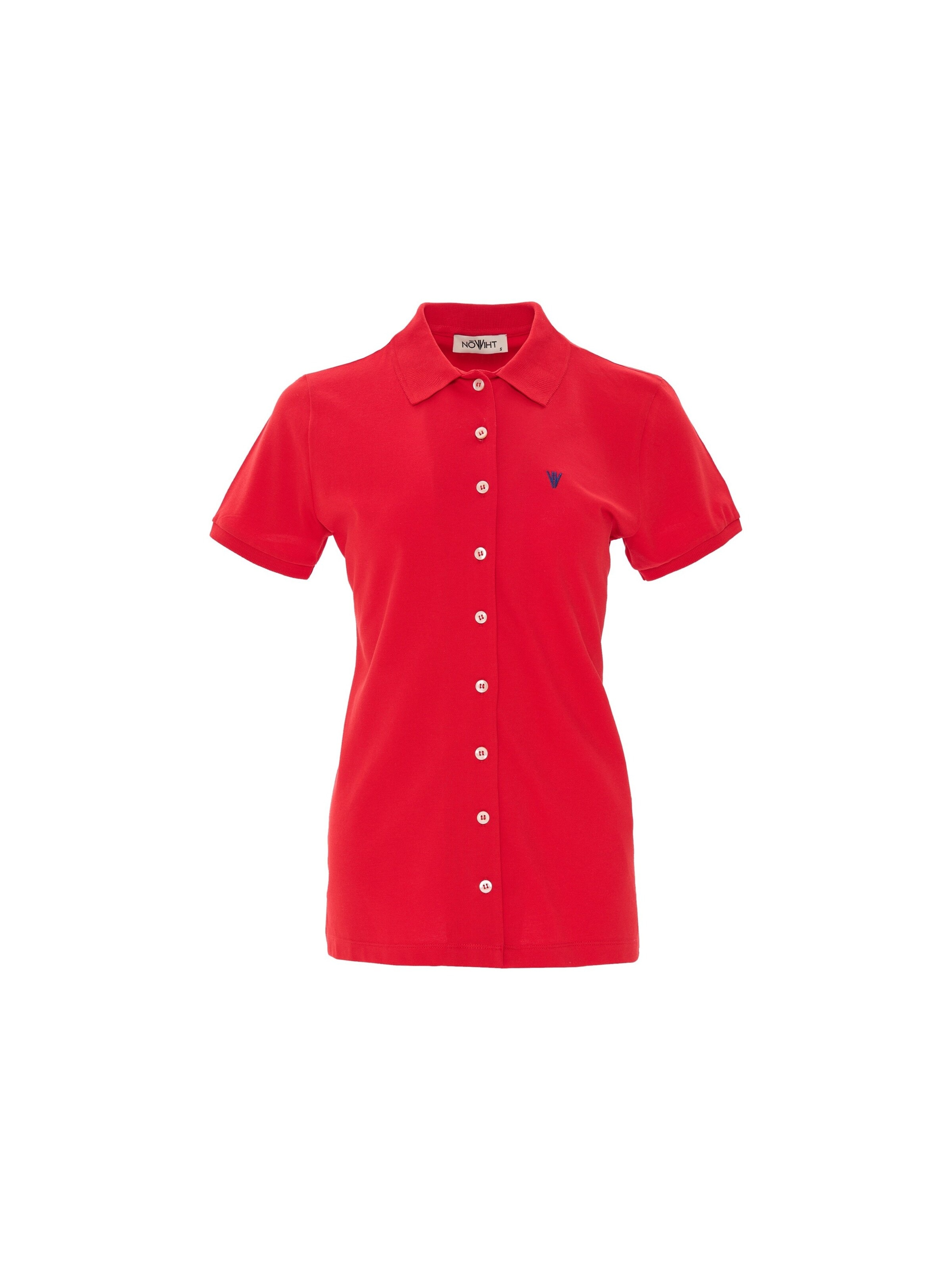 Chemisier 'Eugenie' NOWIHT en rouge : devant