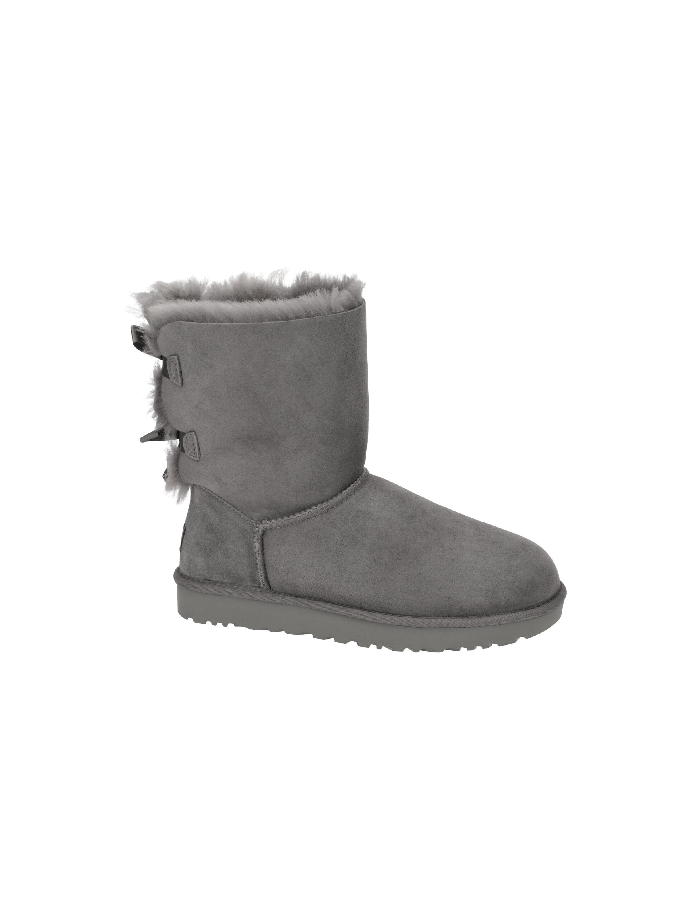 UGG Boots 'UGG Bailey Bow 2 Stiefel grau 1016225' in Grau