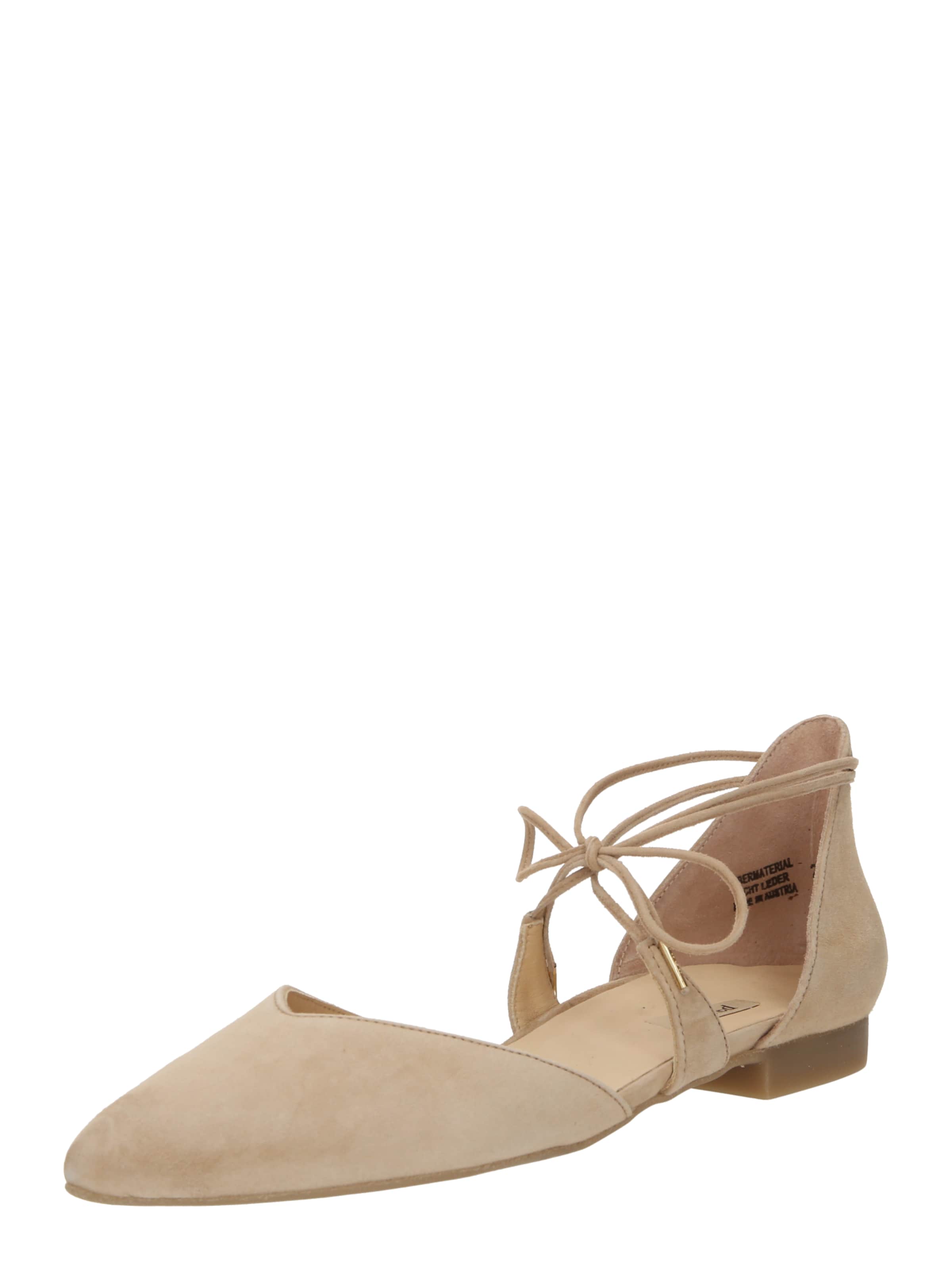Ballerina di Paul Green in beige: frontale