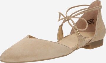 Paul Green Ballet Flats in Beige: front