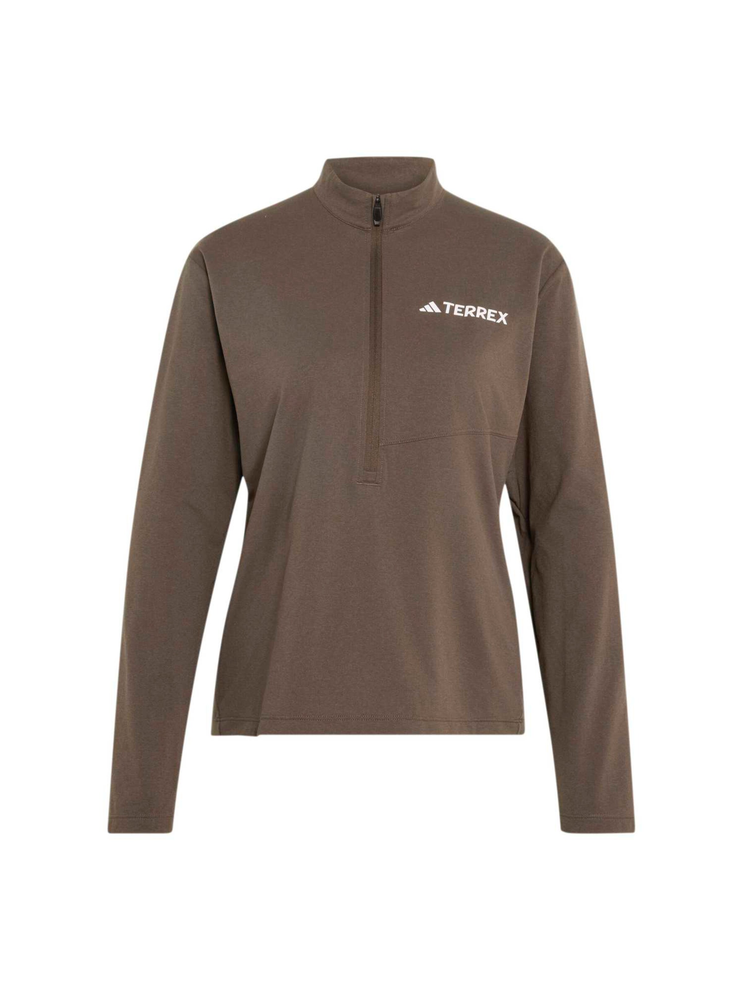 ADIDAS TERREX - Camisa funcionais 'Multi' em verde: frente