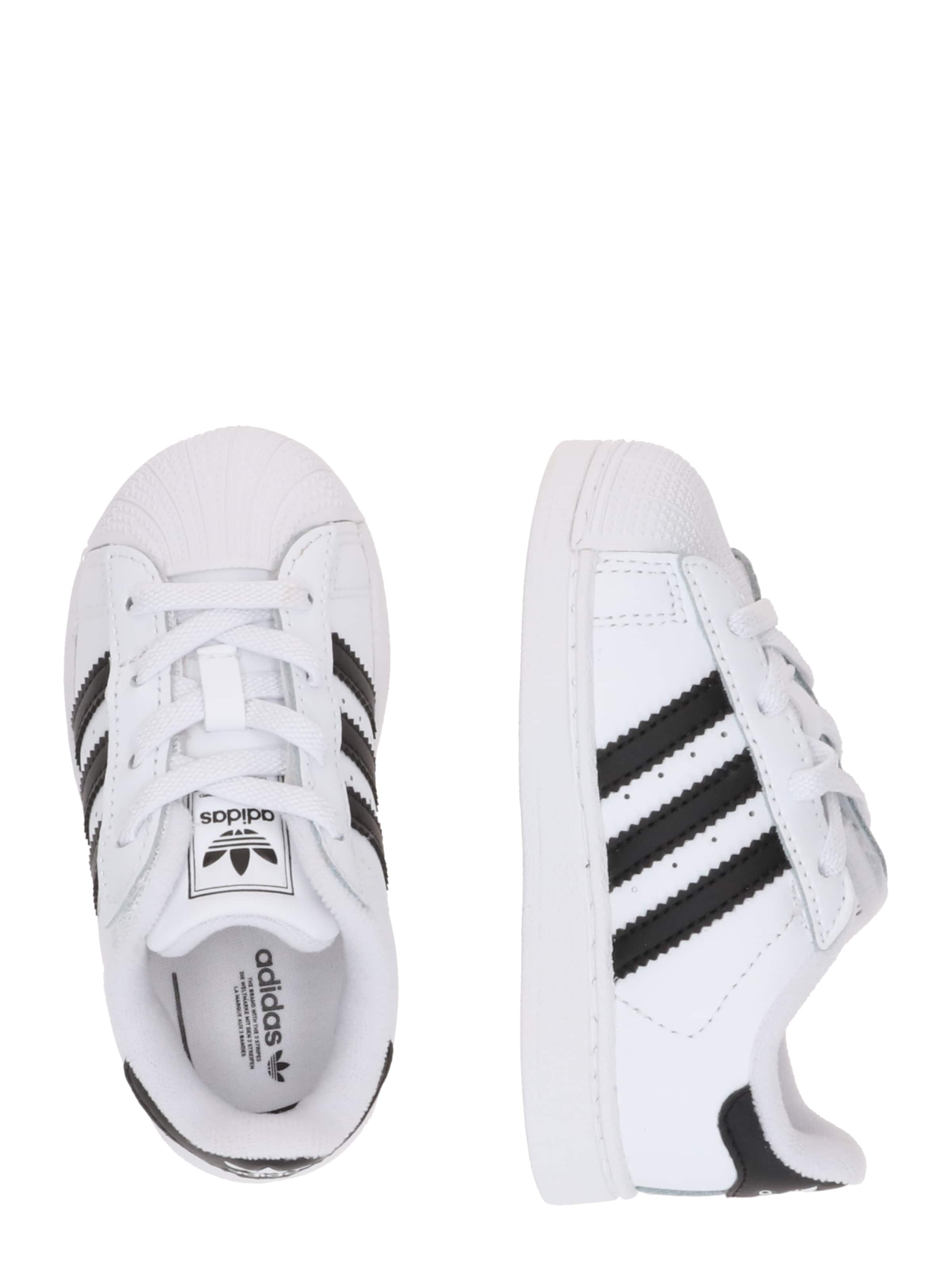 Baskets 'SUPERSTAR II EL I' ADIDAS ORIGINALS en blanc