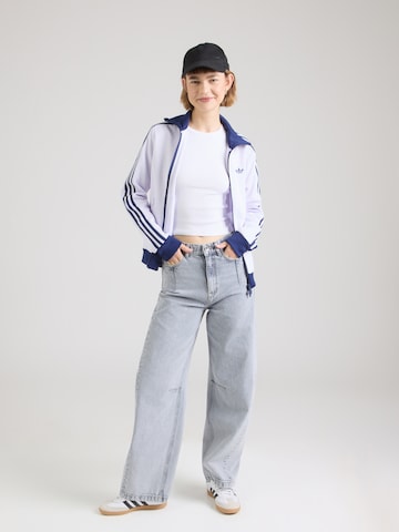 ADIDAS ORIGINALS Sweatjacke 'CLASSIC' in Weiß