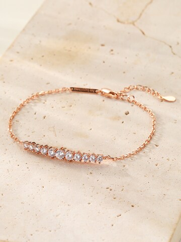 Hey Happiness Bracelet 'Tennis Glow' in Gold