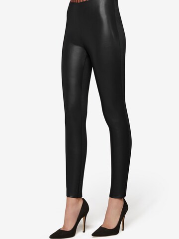 Wolford Skinny Leggings 'Jo' in Black: front