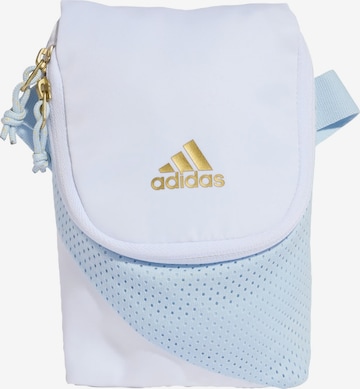 ADIDAS ORIGINALS Crossbody Bag 'Teamgeist' in White: front
