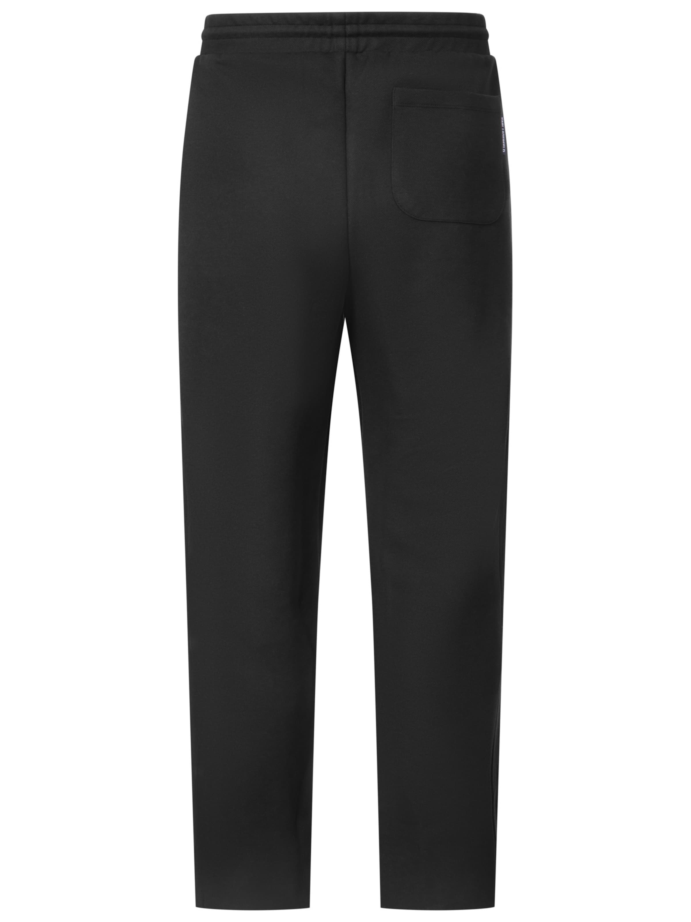 regular Pantaloni di Karl Lagerfeld in nero: dietro